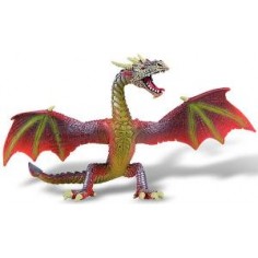 Bullyland - Figurina Dragon rosu